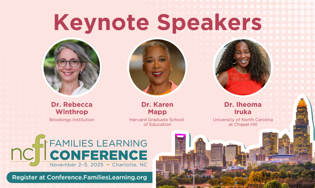 Keynote speakers' names, organizations and headshots