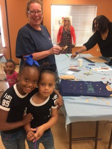 Family participating in NCFL Family Learning program