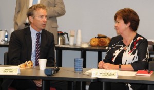 Sen. Rand Paul with NCFL President and Founder Sharon Darling