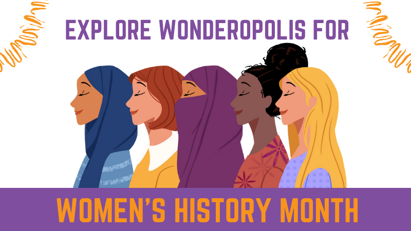 Graphic with illustration of 5 diverse women and the text 